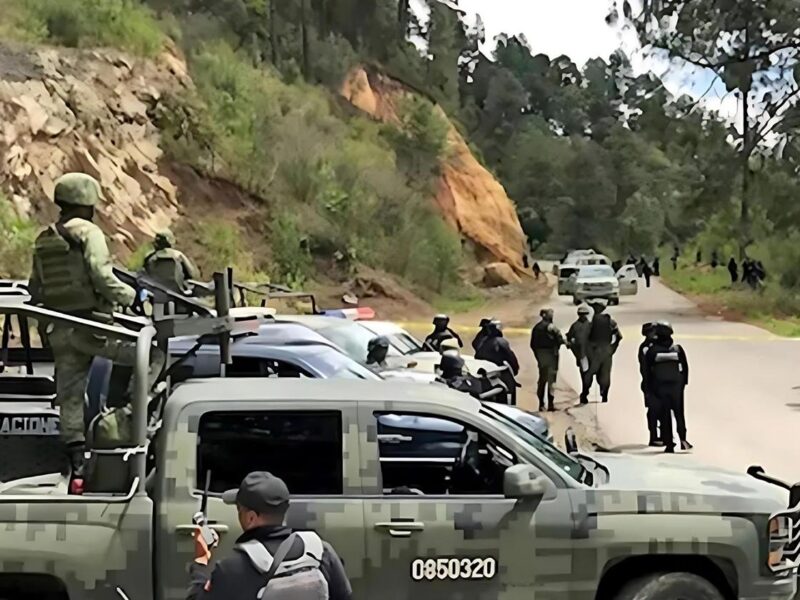 delincuentes abatidos operativo en Michoacán