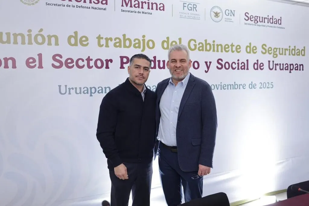 Dentro del Plan Michoacán, acuerdan plan región Uruapan Harfuch, Bedolla y Quiroz-3