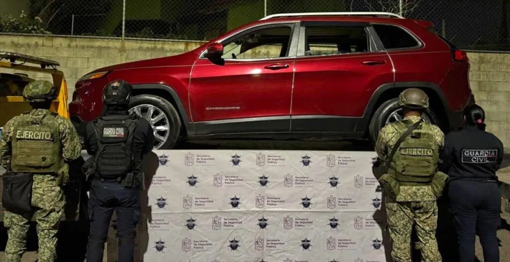 Dos detenidos con 5 kilogramos de metanfetamina en Morelia y un vehículo