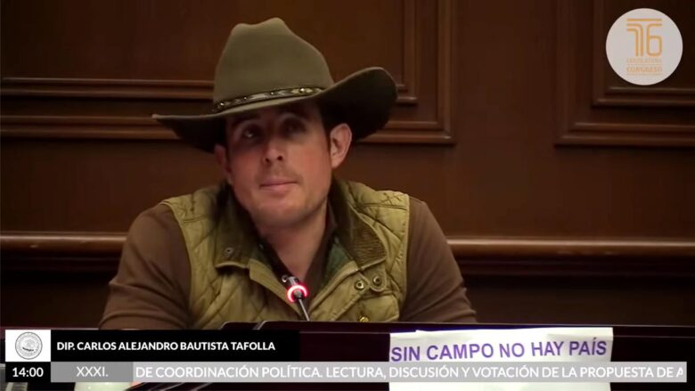 El diputado Carlos Bautista renunció a la Comisión de consulta indígena e inclusiva del Congreso de Michoacán