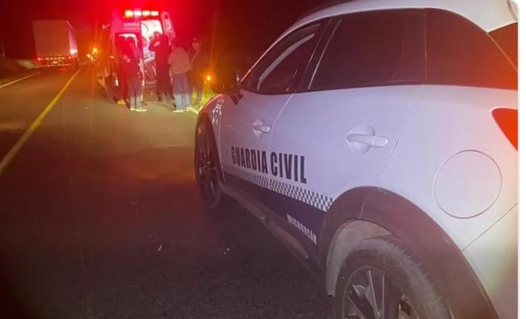 En accidente ocurrido en Zacapu, motociclista pierde la vida