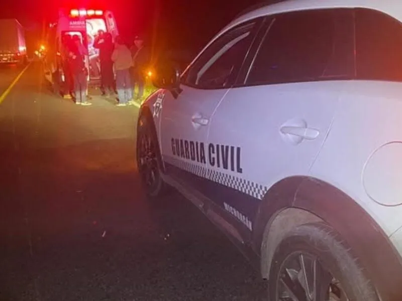 En accidente ocurrido en Zacapu, motociclista pierde la vida