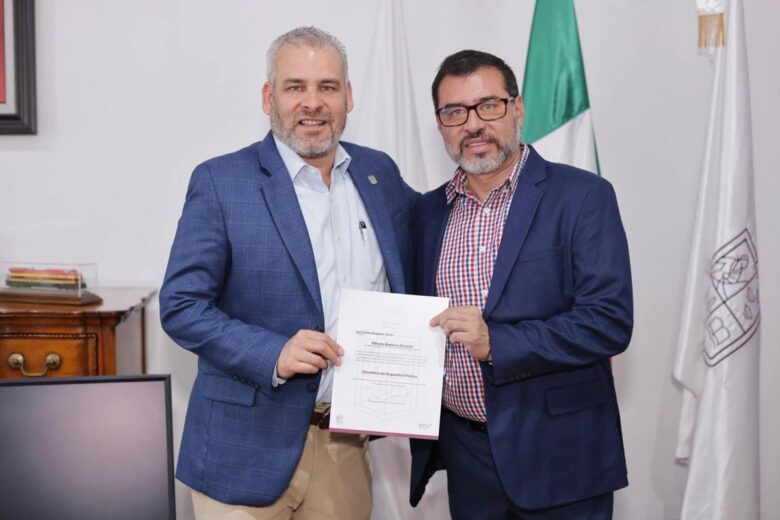 Evade Bedolla responder sobre posible renuncia del secretario de Seguridad Pública