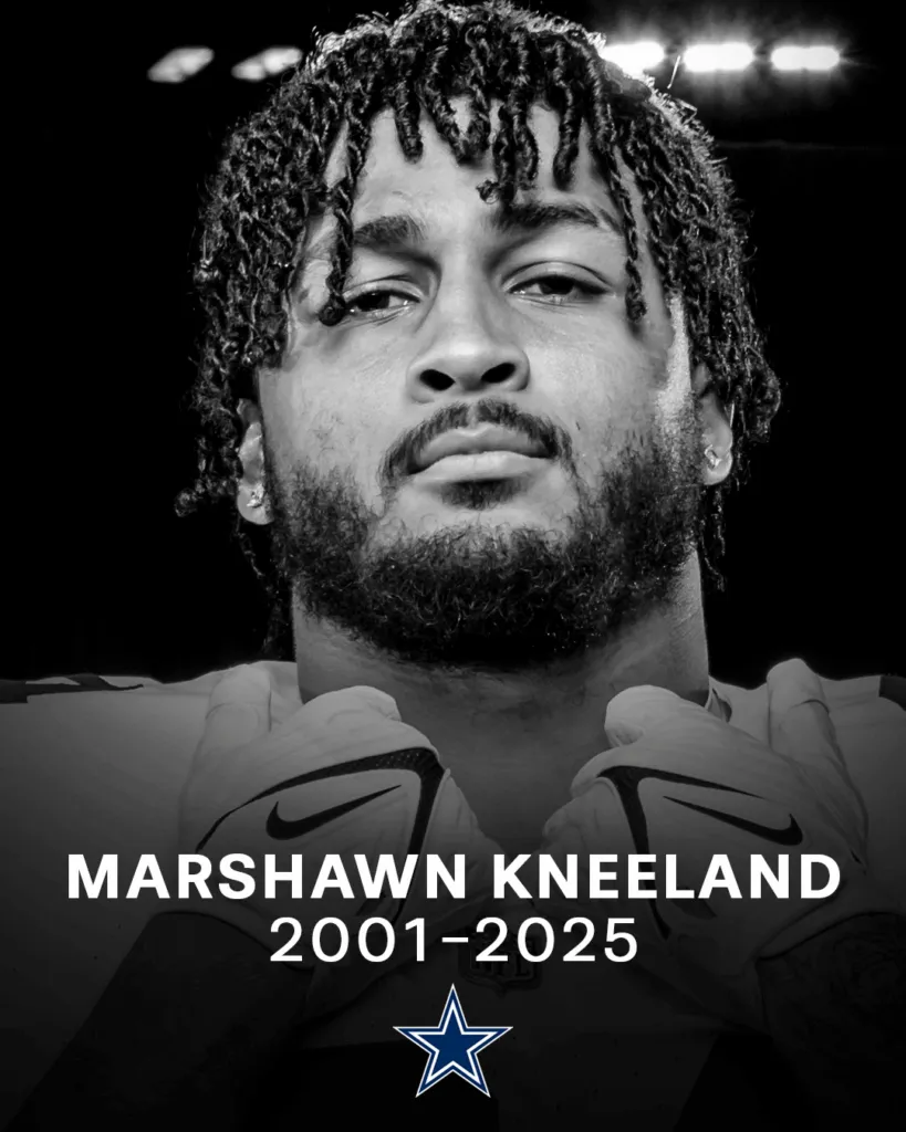 Fallece inesperadamente Marshawn Kneeland, ala defensiva de los Dallas Cowboys, a los 24 años