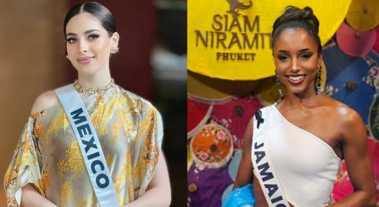 Fátima Bosch reacciona a la caída viral de Miss Jamaica en Miss Universo 2025
