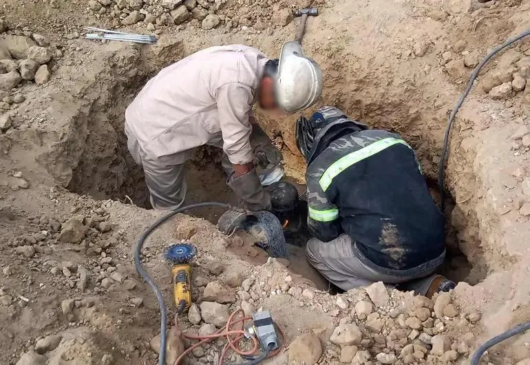 Federales investigan el hallazgo de una toma clandestina en el municipio de Cuitzeo