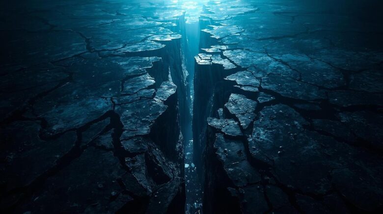 fragmentación placa tectónica océano Canadá 1