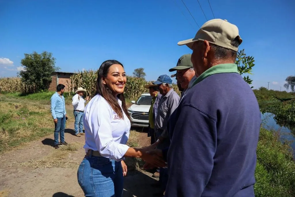 La presidenta Mónica Valdez Pulido desarrolla el campo de Zacapu con obras rurales, apoyo a ejidatarios y acciones que transforman la productividad