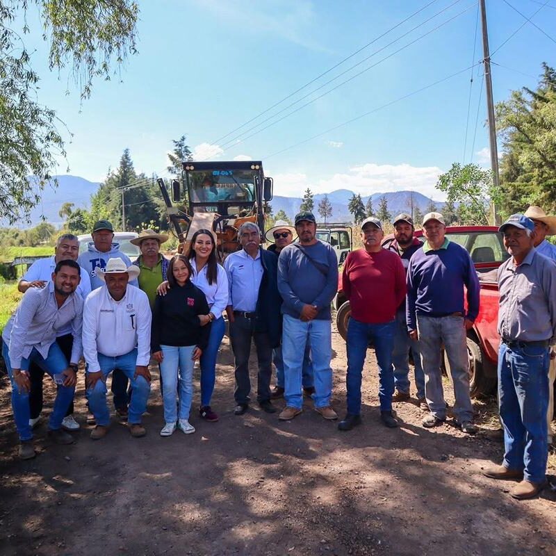 Mónica Valdez impulsa el desarrollo del campo en Zacapu con resultados reales