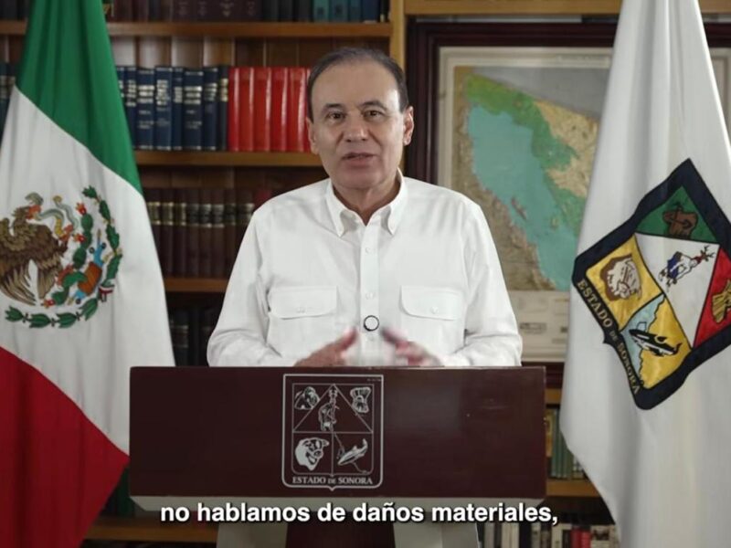 Gobierno de Sonora: separan del cargo a titular de PC por incendio en Waldo's