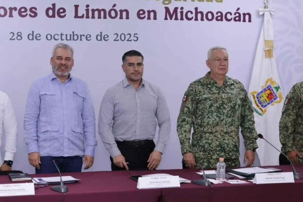 Harfuch y Trevilla llegan a Michoacán para reforzar seguridad, Bedolla, Plan