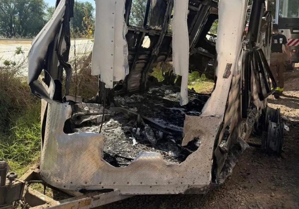 Incendio almacén forraje Tangancícuaro 1