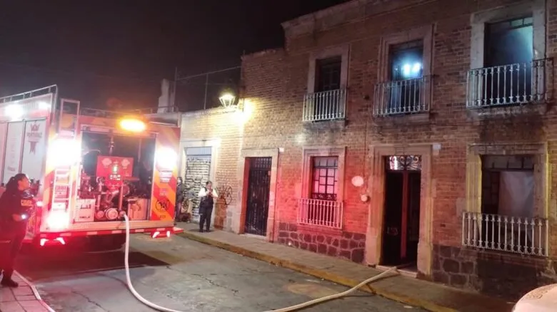 Incendio en Centro de Morelia deja daños materiales