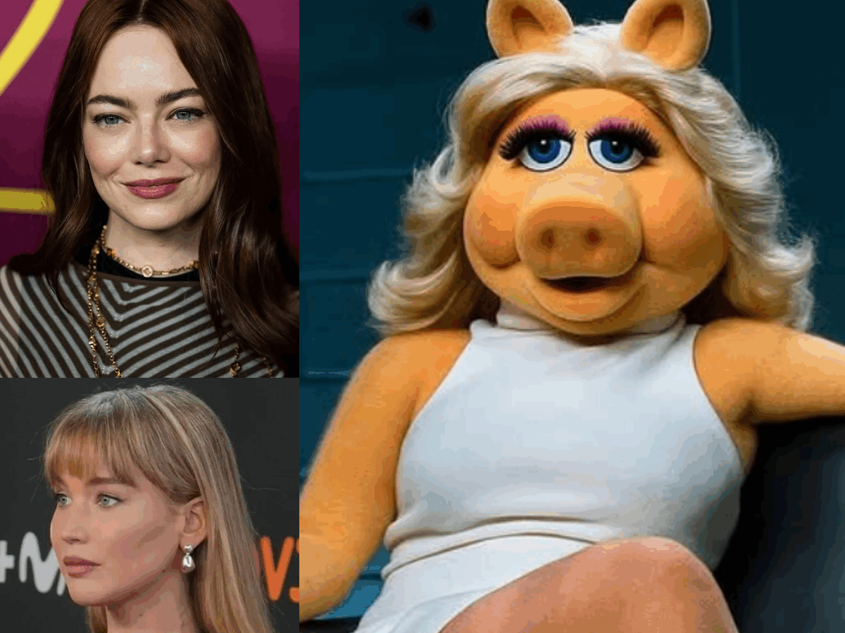 Jennifer Lawrence y Emma Stone producirán película de Miss Piggy