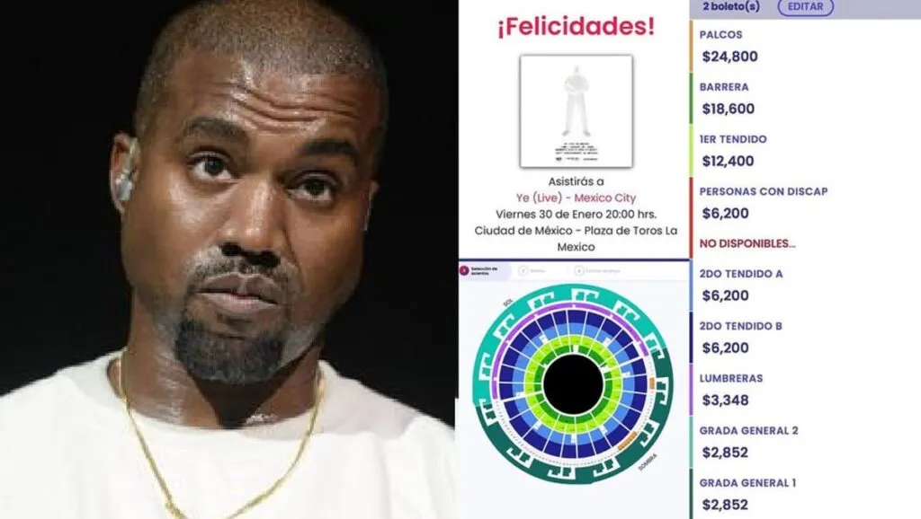 Kanye West regresa a México en medio de la controversia por precios de boletos exorbitantes