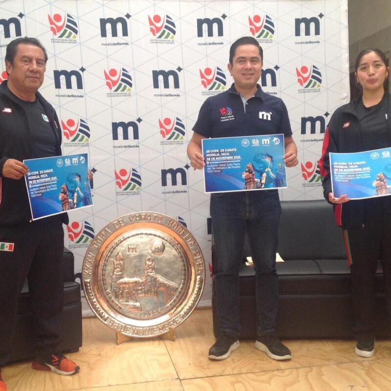 La Copa XXXV de Karate Morelia 2025 espera reunir a más de 800 artemarcialistas