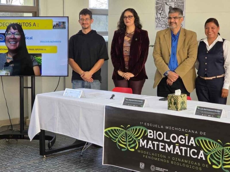 La UNAM Morelia abre la Primera Escuela Michoacana de Biología Matemática, un paso histórico para la ciencia en México