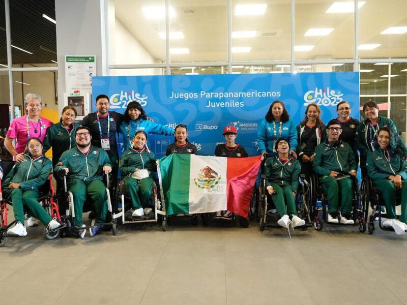 México cierra con récord en Parapanamericanos Juveniles Chile 2025; suma 100 medallas