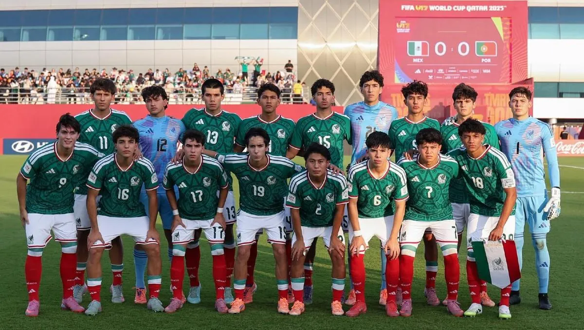 México goleado y eliminado del Mundial Sub-17 Qatar 2025