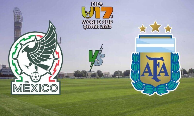 México se enfrenta a Argentina por el boleto a Octavos de Final del Mundial Sub-17 Qatar 2025