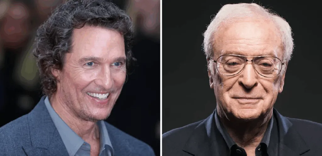 Michael Caine y Matthew McConaughey ceden sus voces a la IA