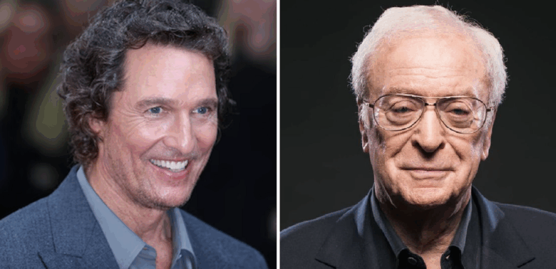 Michael Caine y Matthew McConaughey ceden sus voces a la IA