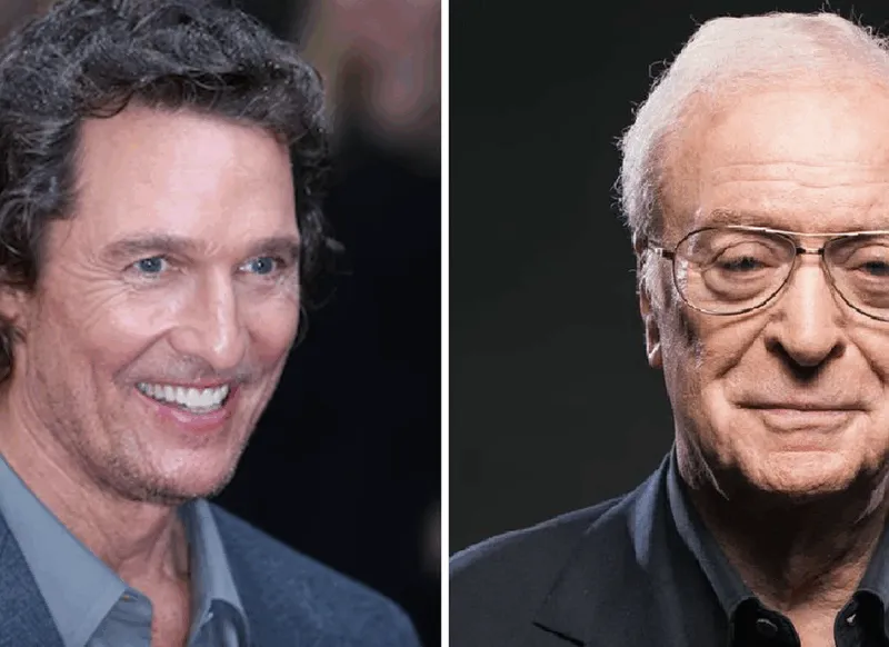 Michael Caine y Matthew McConaughey ceden sus voces a la IA
