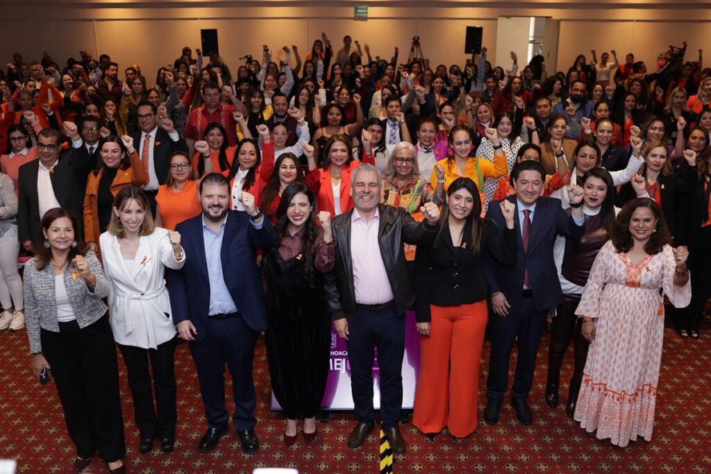 Michoacán avanza hacia la consolidación de centros de trabajo libres de violencia contra las mujeres: Bedolla-2