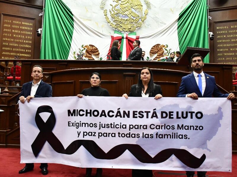 Michoacán exige justicia y paz: diputada Teresita Herrera
