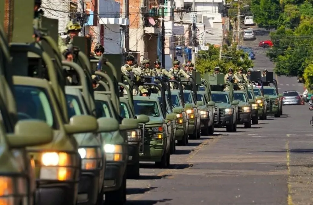 Mil 980 efectivos que llegaron a reforzar seguridad en Michoacán