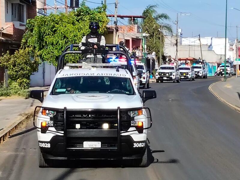 Mil 980 efectivos que llegaron a reforzar seguridad en Michoacán ya están en operaciones