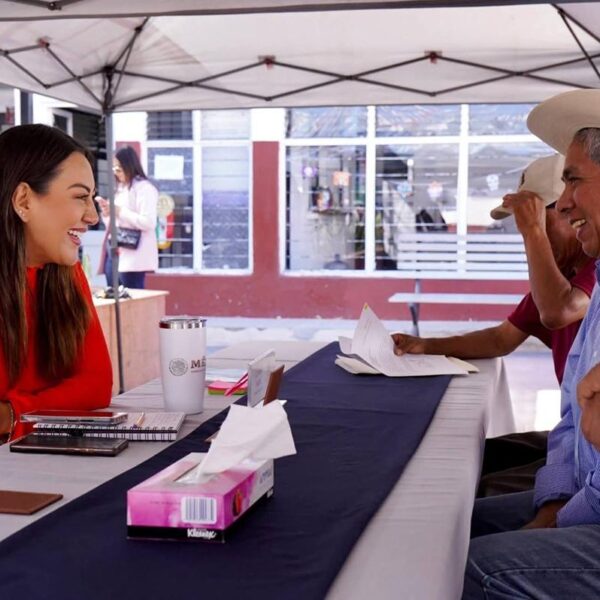 Mónica Valdez fortalece el diálogo ciudadano y acerca soluciones en Zacapu