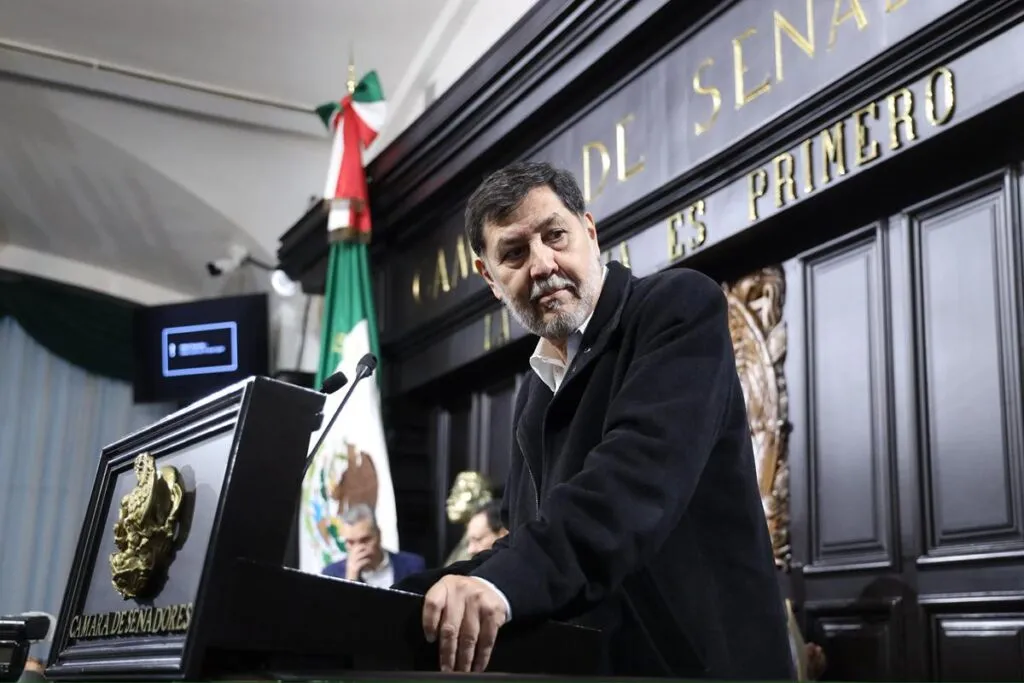 Noroña pide la expulsión de legisladores panistas de la Junta de Coordinación Política