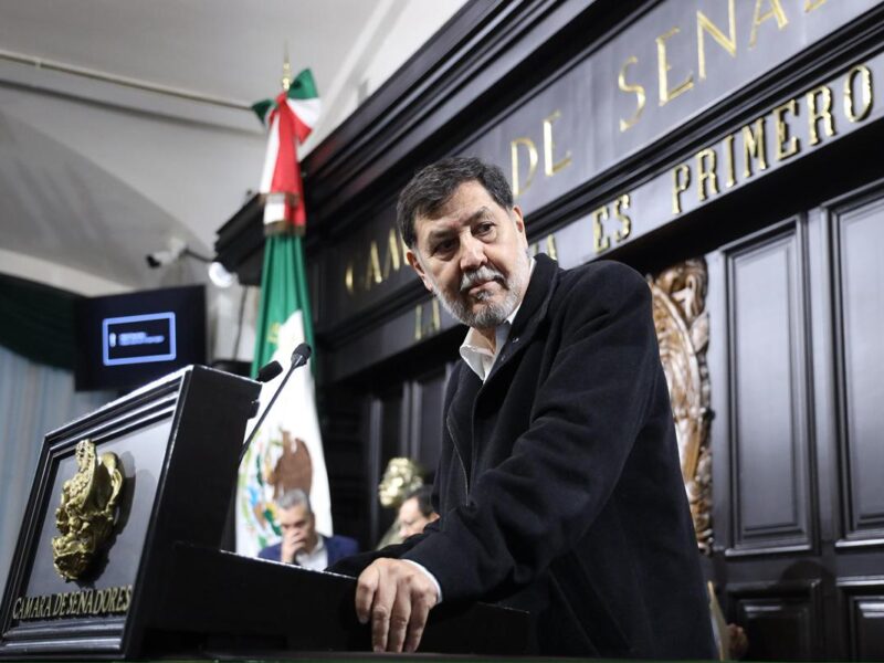 Noroña pide la expulsión de legisladores panistas de la Junta de Coordinación Política