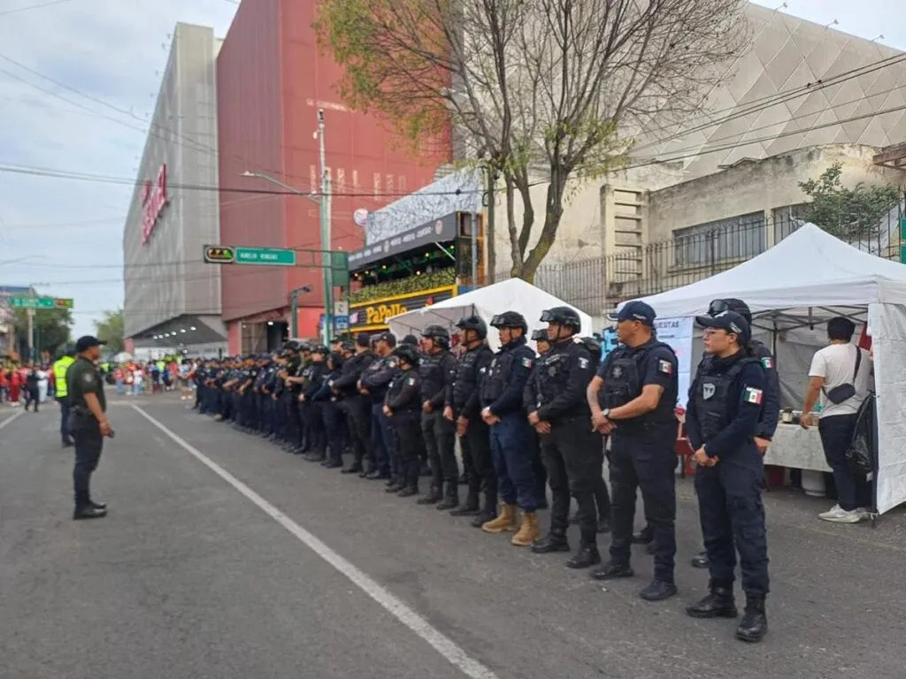 Operativo especial con al menos 550 policías para el Toluca-América-1