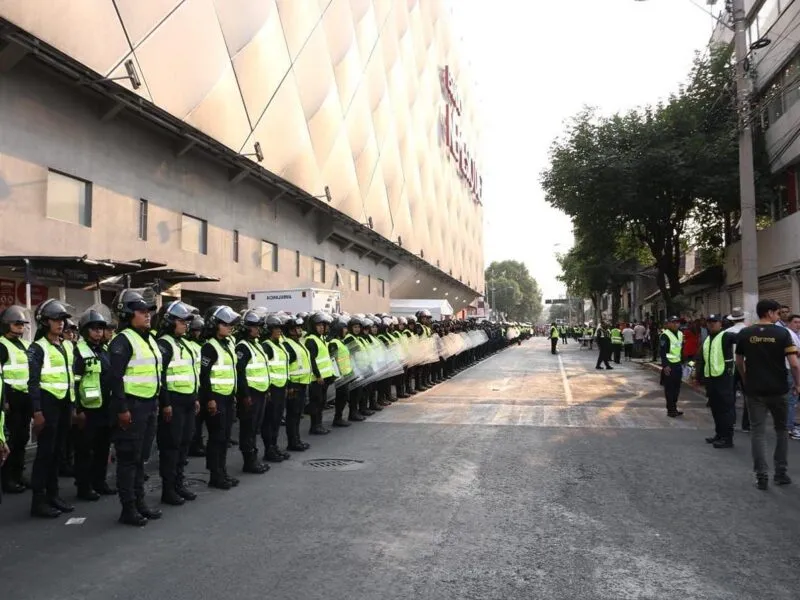 Operativo especial con al menos 550 policías para el Toluca-América