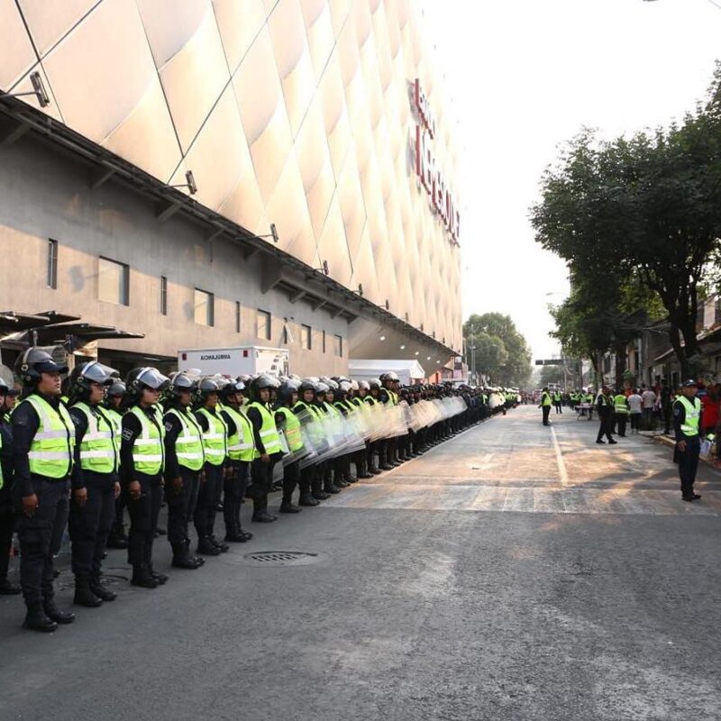 Implementan operativo especial de seguridad para el partido Toluca FC vs Club América