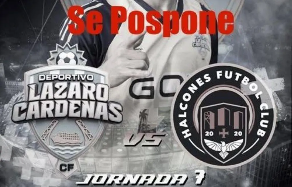 Partido de Liga TDP suspendido entre Halcones de Uruapan ante Deportivo Lázaro Cárdenas