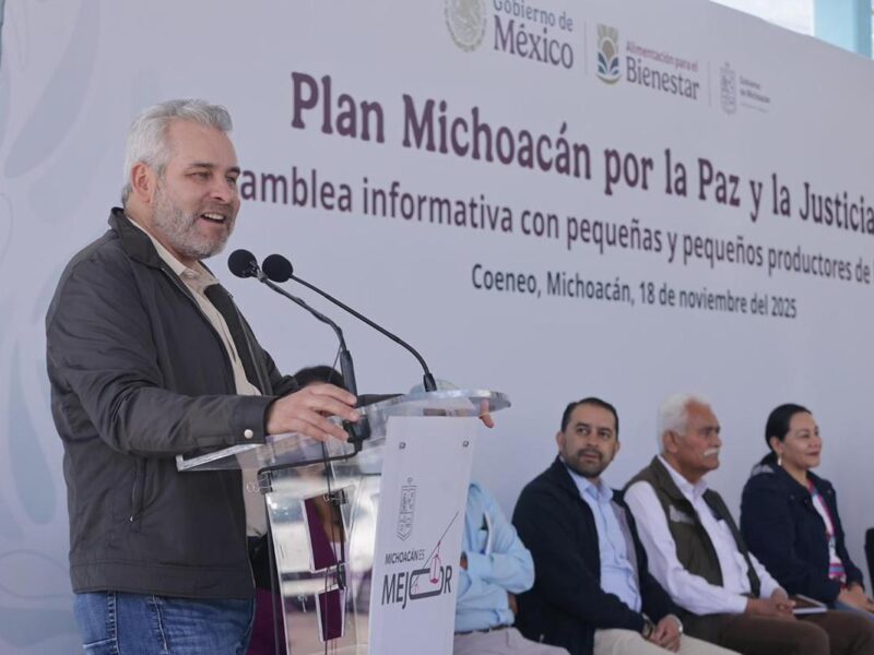 Precios justos para la lenteja michoacana; Federación y Estado comprarán grano a productores: Bedolla