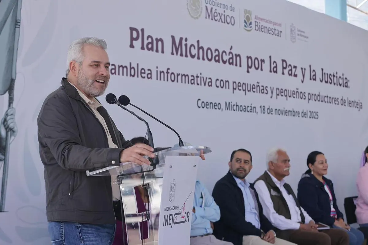 Precios justos para la lenteja michoacana; Federación y Estado comprarán grano a productores: Bedolla