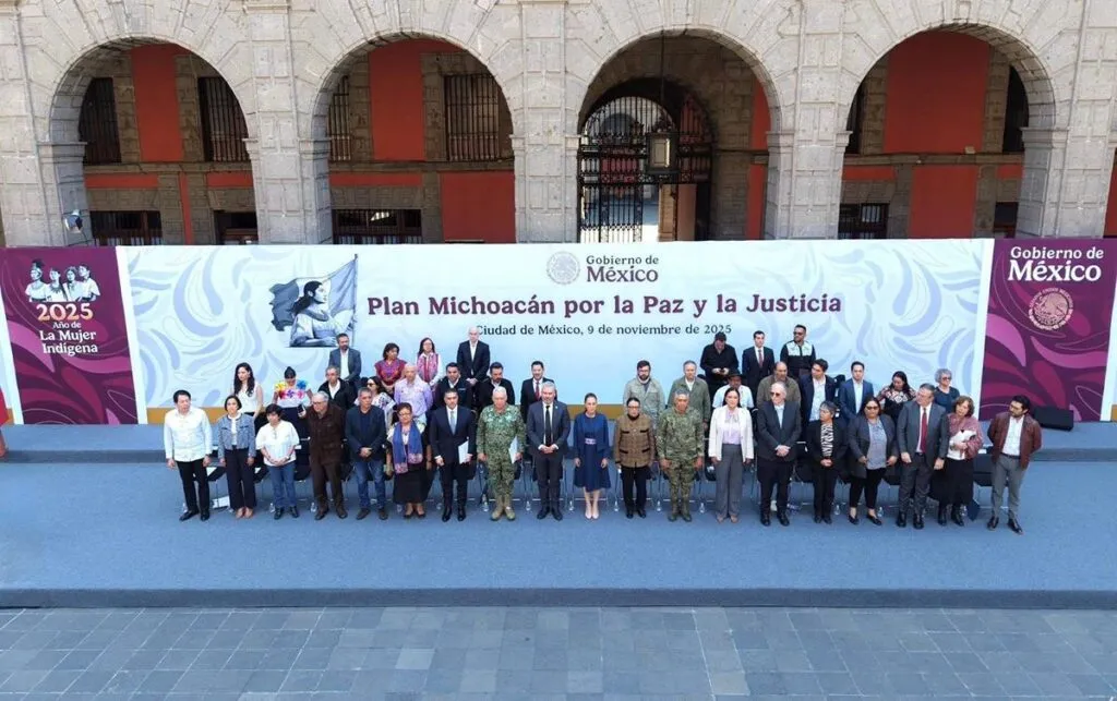 Presentan Bedolla y Sheinbaum Plan Michoacán por la Paz y la Justicia-2