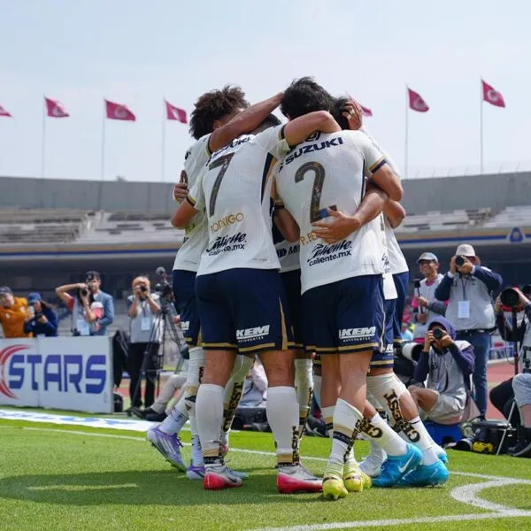 Pumas rompe mala racha al golear a Xolos 4-1