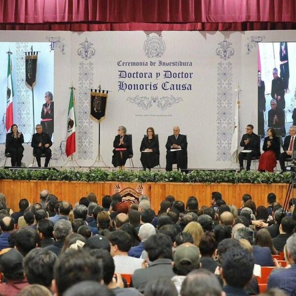 Reconoce Bedolla aportación de galardonados con doctorado honoris causa por la UMSNH