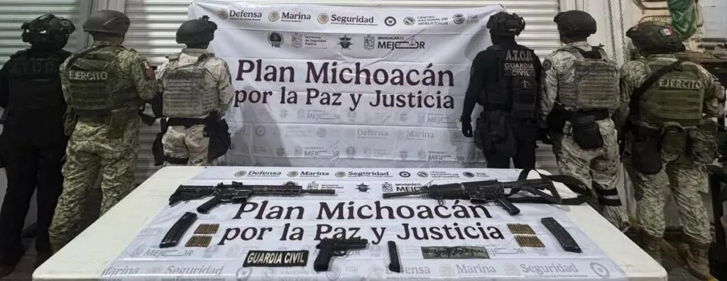 Reportan resultados de la operación “Paricutín” en Michoacán