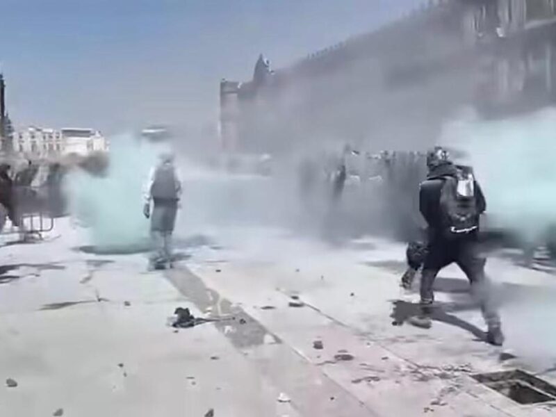 represión CDMX marcha Generación Z 1