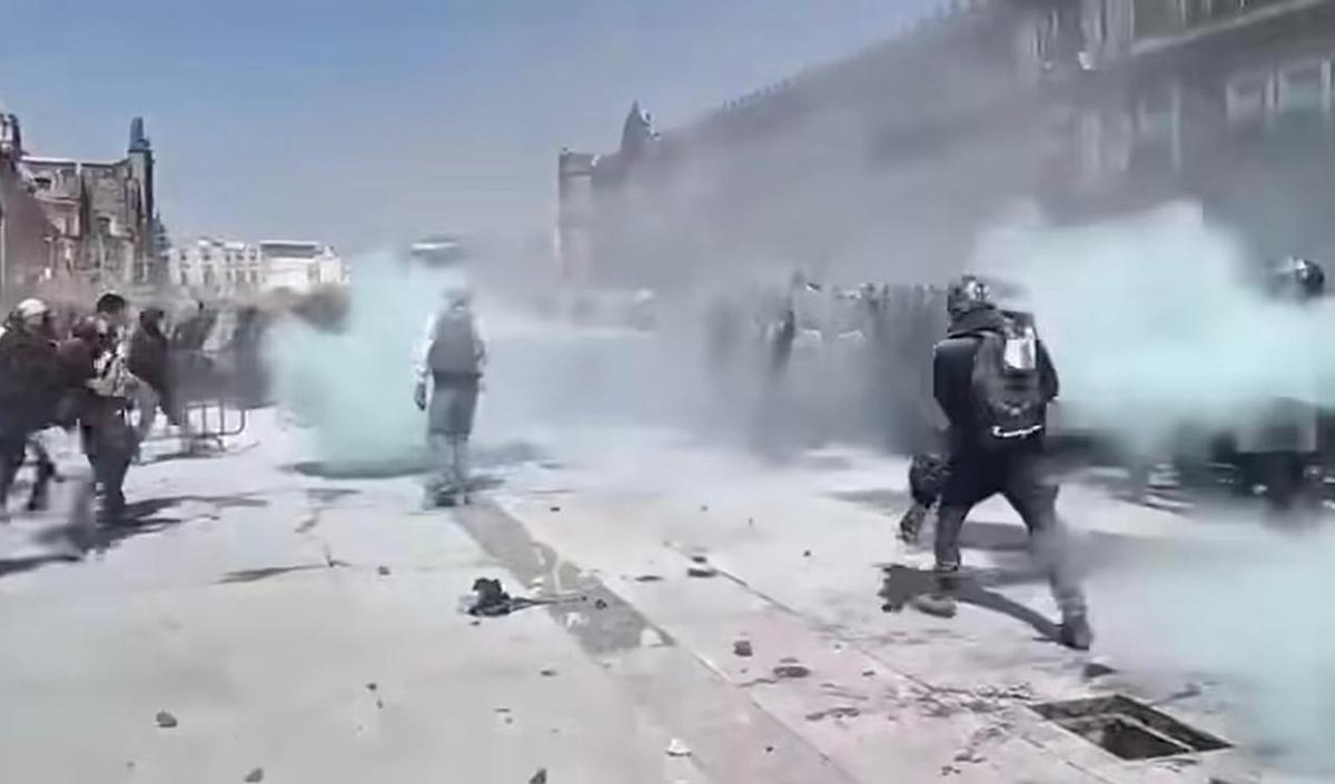 represión CDMX marcha Generación Z 1