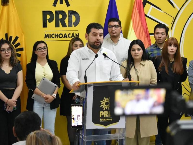 Reprocha PRD que oficialismo y oposición manipulan protestas con miras electorales
