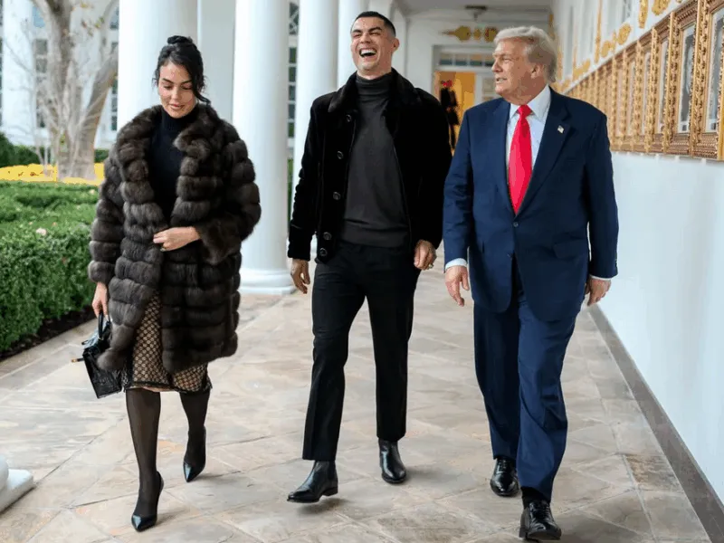 “Ronaldo es un tipo genial”: Trump destaca encuentro con Cristiano en la Casa Blanca