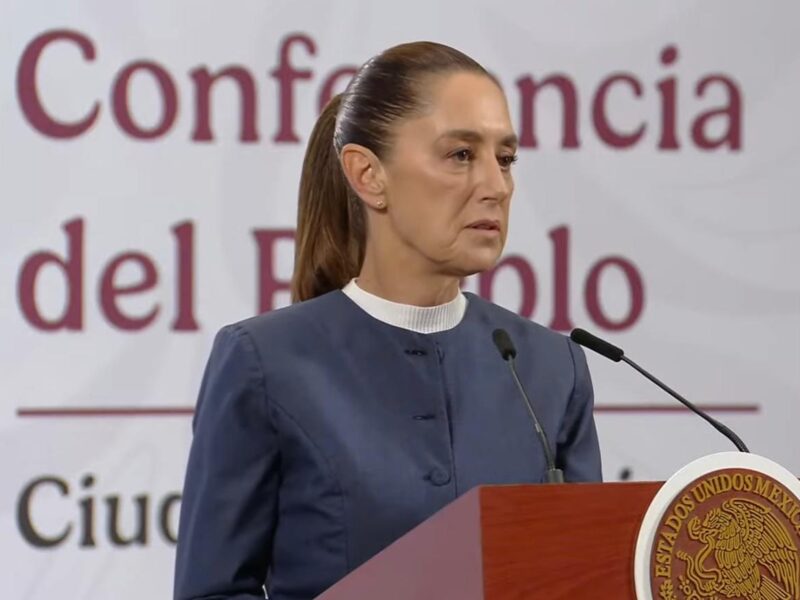 Sheinbaum descalifica las críticas por el asesinato del alcalde Carlos Manzo