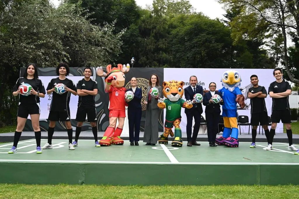 Sheinbaum presenta el “Mundial Social” 2026